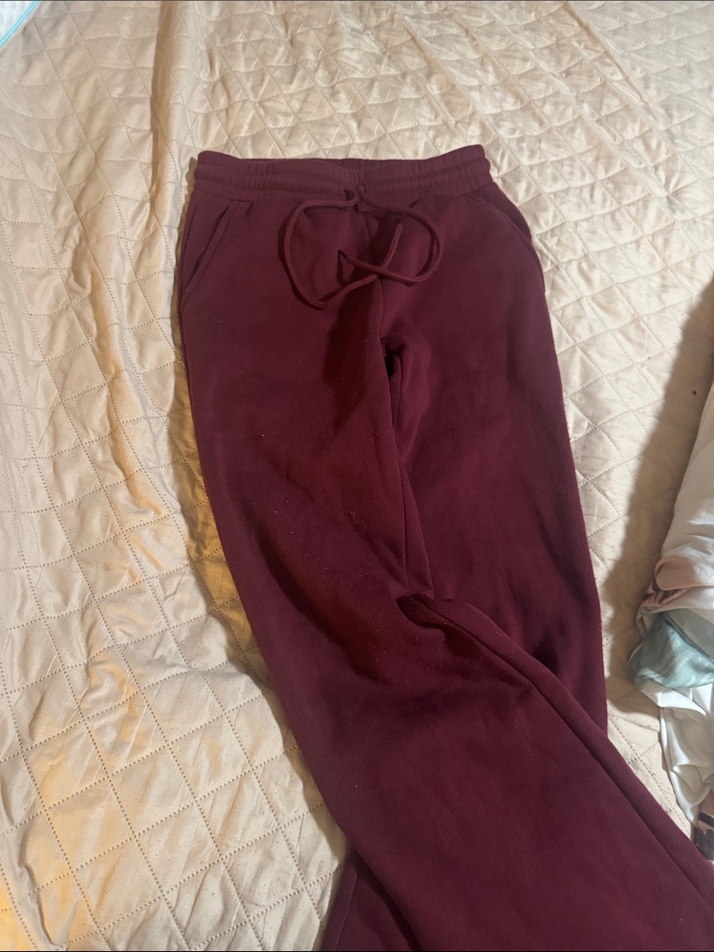 Urban Outfitters Kids Maroon Jogger Sweatpants